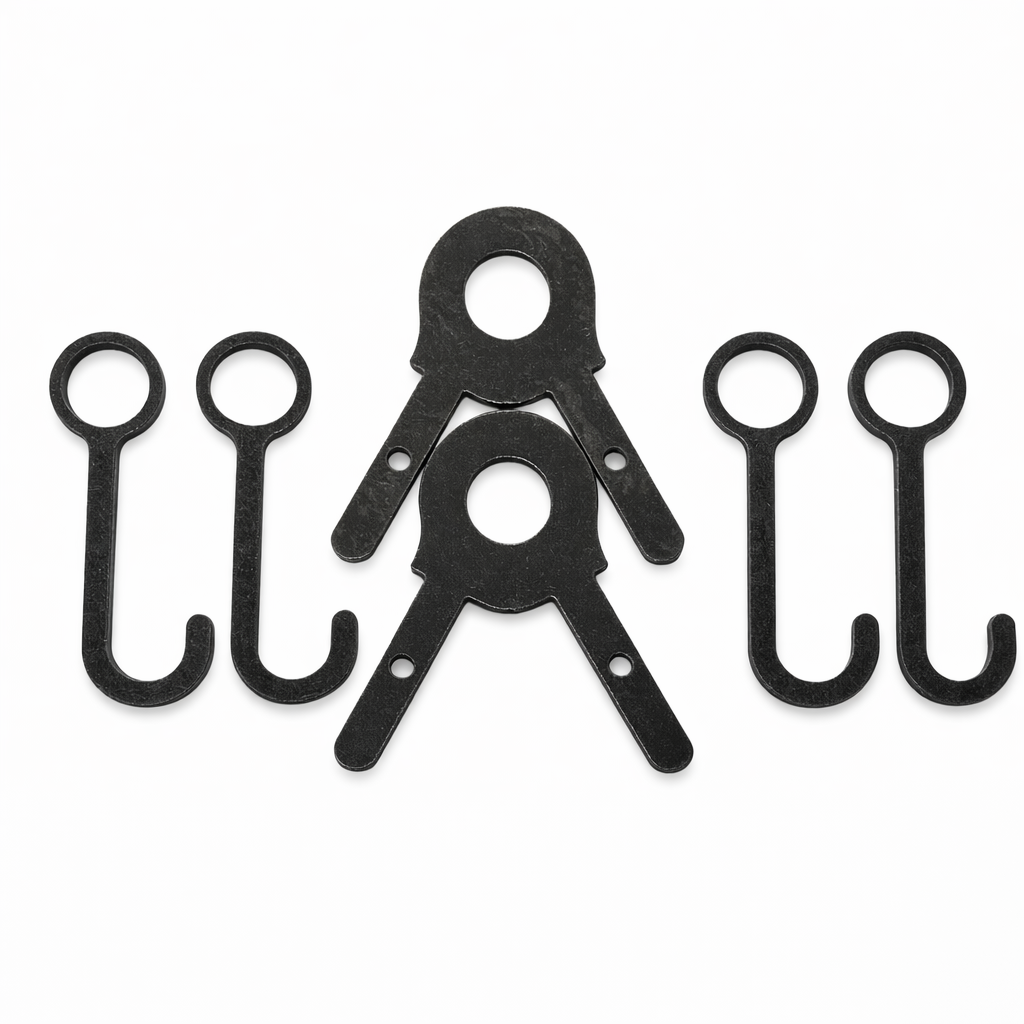 4" HANGER AND LEG BRACKET SET