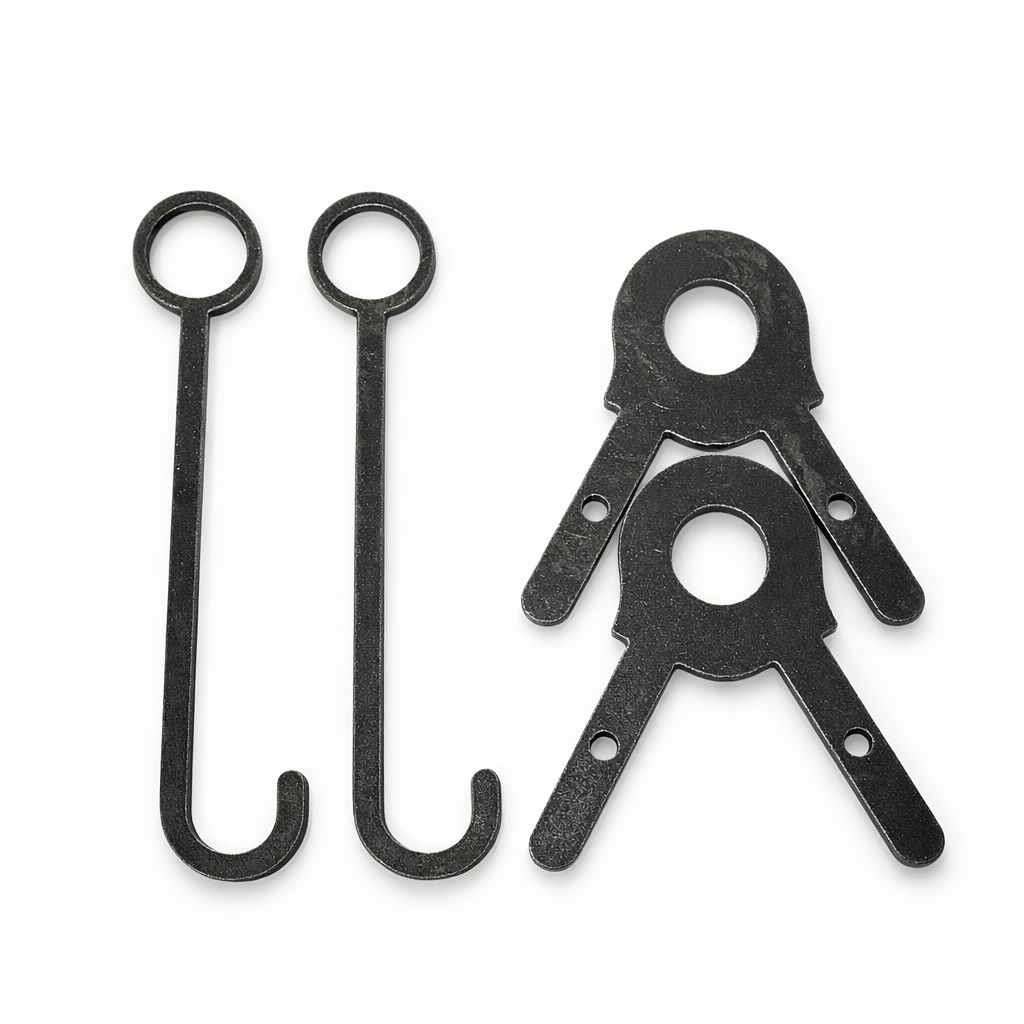 8" HANGER AND LEG BRACKET SET